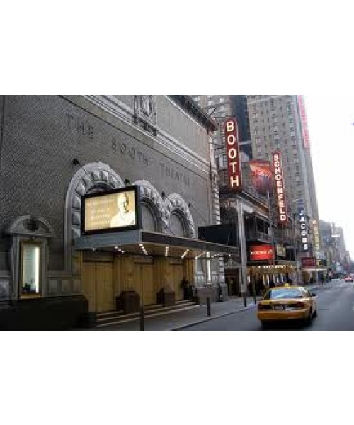 NYC - Theatre District: Booth Theatre and West 45th Street…