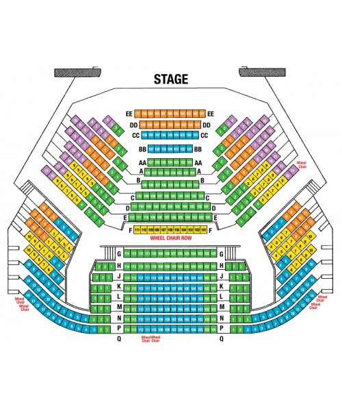 Kansas City Repertory Theatre Seating Chart