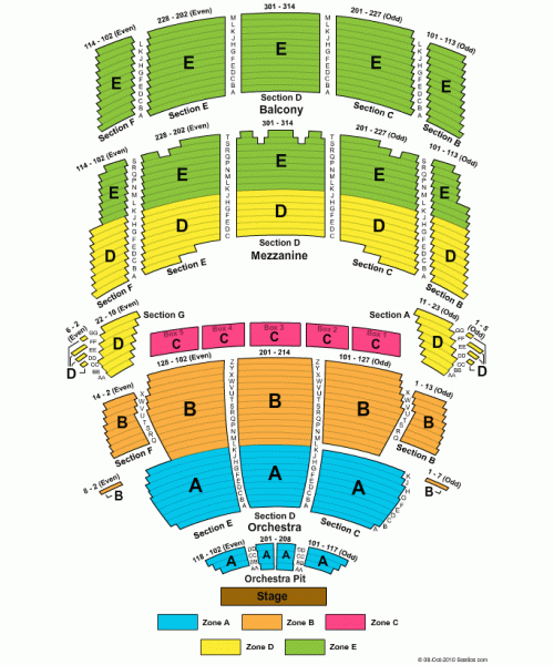 Bushnell Ct Seating Chart