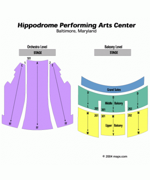 Hippodrome Baltimore Md Theatrical Index Broadway Off Touring Productions