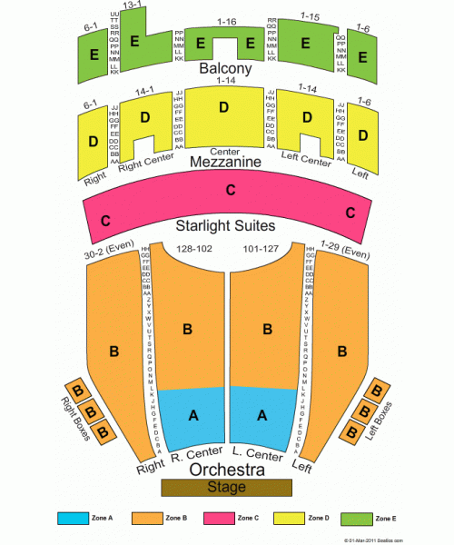 Majestic Theatre Starlight Suites Seating Chart