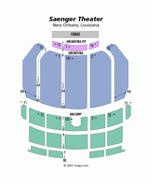 Saenger Theatre New Orleans La