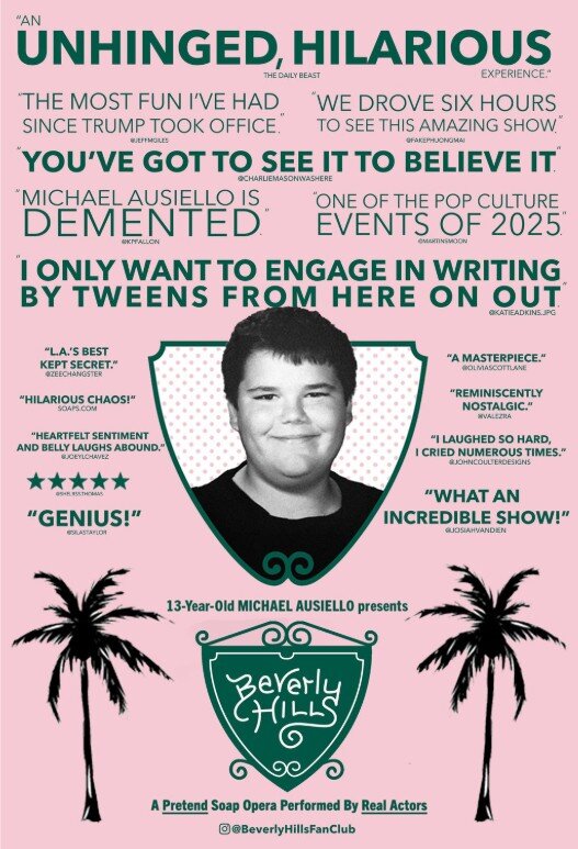 Image of 13-Year-Old Michael Ausiello Presents: Beverly Hills - A Pretend Soap Opera Performed By Real Actors article
