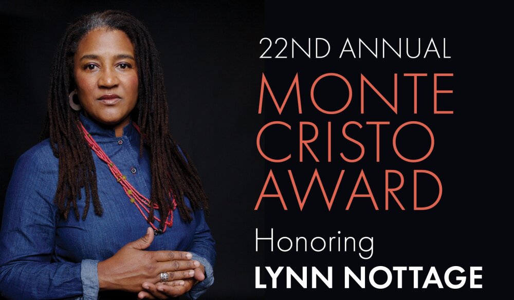 Monte Cristo Award Gala to Honor Lynn Nottage - Monday, Nov 6 